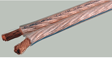 Акустический кабель Медный Прозрачный 2X1,0 PREMIER SCC-17  25-213 100