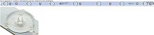 Светодиодная планка для подсветки ЖК панелей 32" (7линз) GJ-2K16 D2P5-315-D407-V1.2 (614 мм, 7 линз) U-питания св/д=6V, разъем подкл. 3pin гн., 614х17