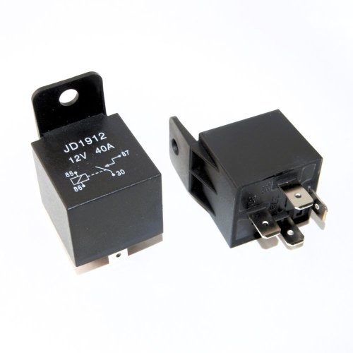 Реле автомобильное э/м DC12V 40A 4pin, в панель/под клеммы, Контакты: 1гр. на замыкание (1А) (14VDC/40A) 28x28x25мм (LUOZHOU JD1912) пластиковое крепе Реле автомобильное э/м DC12V 40A 4pin, в панель/под клеммы, Контакты: 1гр. на замыкание (1А) (14VDC/40A) 28x28x25мм (LUOZHOU JD1912) пластиковое крепе