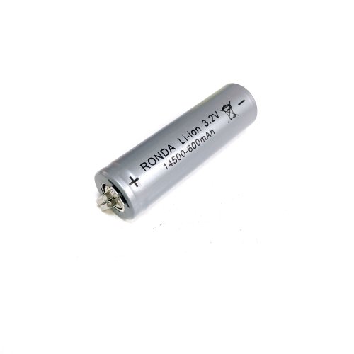 АККУМУЛЯТОР  14500 3,2v  600mAh LiFePO4 14500 для  Moser 1584-7100 Li+Pro Mini (LiFePO4 RONDA IFR14500 3.2V 600mAh)	(машинки для стрижки)