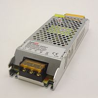 Блок питания для св/д техники, 12V, 12.5A, 150W, разъем под болт, "сетка", 177x62x30мм, IP22, вх: AC 110-240V, вх. разъем: разъем под болт, металл San