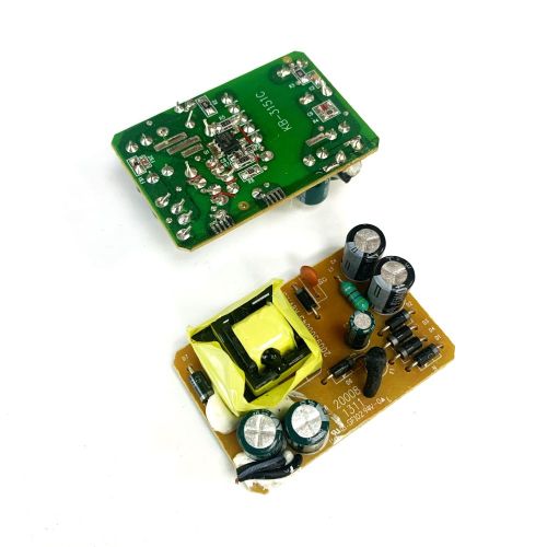 Плата импульсного блока питания, 9V, 1.0A, 9W, плата без корпуса, 51x34x19мм, вх: AC 110-240V
