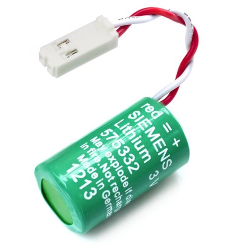БАТАРЕЙКА ЛИТИЕВАЯ  14250 3.0V  850mAh  Siemens 575332TA 6FC5247-0AA18-0AA0    Li-MnO2   с выводами и штекером  
