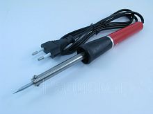 ПАЯЛЬНИК  40w  220v  ( ZD-407 ) ( Ручка- пластик красн. ); нихромовый нагреватель; Long Life- долговеч.жало:d=3,8мм, тип: B1-1( 32007 ),B1-2( 32020 );
