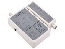 Тестер сетевого кабеля NCT-1, Тестер LAN Cablexpert  Для работы с витой парой 