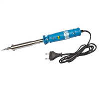 ПАЯЛЬНИК 80W  220V  ZD-709 С регулир.t-ры (200-500°C)  Регулятор темп. на ручке; Ручка - пластик; керамический нагреватель; 