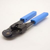 ЩИПЦЫ ОБЖИМНЫЕ  HT-210N  (HS-210N/HT-210T,CT-210C/Gembird №210C) Для обжима разъемов RJ45 (8P8C), Для снятия изоляции и обрезки проводов