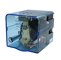 Реле э/м AC220V 80A 5pin, на корпус, Контакты: 1 перекл.группа (1С) (30VDC/80A; 250VAC/80A) 68x70x60мм (ASIA DRAGON JQX-62F-1Z-220VAC-80A) Контакты по