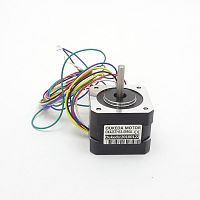 Шаговый двигатель NEMA17 OK42STH33-0956A 2-х фазный БЕЗ ДРАЙВЕРА для ARDUINO ток 1,33А , момент удержания: 2,2 кг*см, шаг 1,8°,4 проводный, размер:42*