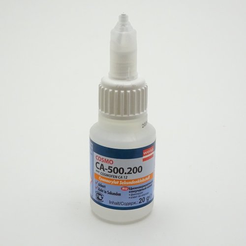 Клей Космофен COSMO СА 12 20гр (CA-500.200) orig. быстрозатвердевающий (4-20сек) «секундный» цианокрилатный однокомпонентный Универсальный: для уплот Клей Космофен COSMO СА 12 20гр (CA-500.200) orig. быстрозатвердевающий (4-20сек) «секундный» цианокрилатный однокомпонентный Универсальный: для уплот