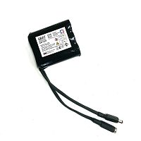 Модуль автономного питания 12V  5000mAh  Li-ion  Model: APSM 3S1P5000" с 2 проводами L=165мм ( штекер 5,5х2,1 мм / гнездо 5,5,х2,1 мм );   габариты: 7