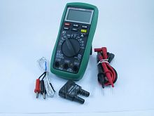 Мультиметр MS-8221 MASTECH АВТОМАТ (c термопарой) Udc(ac)=0.1mV..600V; Idc(ac)=0.1mkA..10A; R=0,1OM..20MOm; t:-20°С.+1000°С/пров-ка емк-ти бат: 1,5V; 