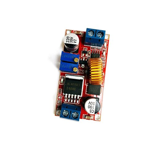 Понижающий DC-DC 4,0...38V >> 1,25...36V (регулир. тока и напряжения) ; max 5A (свыше 2A+ радиатор) ; вых: 20W на XL4015E1 (Цвет платы Красный фото 3