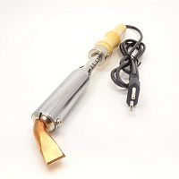 ПАЯЛЬНИК 150W 220V TLW-150  Ручка- дерево; нихромовый нагреват; медн.загнутое жало (в форме "лопатки") ; скор.разогрева: 3-5мин PROFESSIONAL TOOL Эл*1