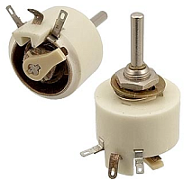 РЕЗИСТОР 3W  Переменный ППБ-3А-3Вт 330 OM  5% 78039 (вал М4мм х 16мм) (переменный проволочный бескаркасный до 1000Гц , до 300V , от -60 до +155°С УХЛ2