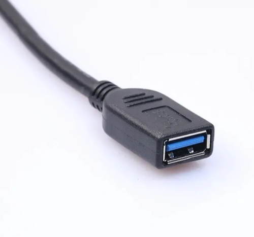 КАБЕЛЬ USB >USB AM-AF ver.3.0   2,0м  УДЛИНИТЕЛЬ (USB-AF USB-AM) - черный "ГАРНИЗОН" фото 2