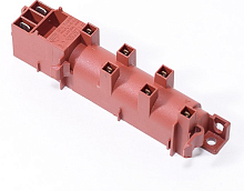 Блок розжига на 6-свечей (электроподжиг) для газовой плиты (универсальный, многоискровой) "COK602UN" (зам.27CG0171, 581004001, 581002000, 031720); 220