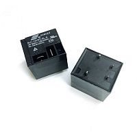 Реле э/м DC12V 30A 4+2pin, пайка (PCB), Контакты: 1гр. на замыкание (1А) (30VDC/30A; 250VAC/30A) 32,5x27,5x27мм (SONGLE SLC-12V-SL-A)