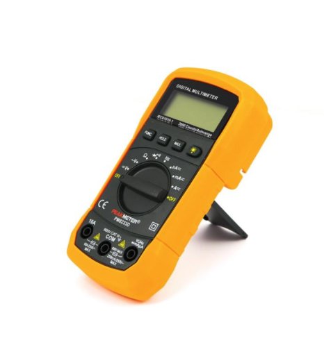 Мультиметр  PM-8233D  PEAKMETER   Udc: 200mv- 600v(±0,5%); Uac: 2v- 600v(±1,0%); Idc/ac: 200µA - 10A(±1.0%); R: 200Om- 200MOm(±0,8%); частотомер до20k фото 2