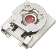 РЕЗИСТОР подстроечный  (mini)  "EVM-2N"  2 K  3,5x3,0мм (поверхностный монтаж) Square Low-Profile SMT Trimmer Potentiometers/Квадратный низкопрофильны