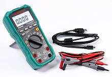 Мультиметр MS-8250D MASTECH  АВТОМАТ Udc=0,1mV-1000V/Udc=0,1mV-1000V/Idc(ac)=0.1mkA-10A/R=0,1OM-66MOm
