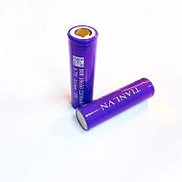 АККУМУЛЯТОР  18650  3,7V  2200mAh 15C (30A)  Li-ION (18х65мм)  TIANLVN ICR ВЫСОКОТОКОВЫЙ  ( технология ), реальная емкость: 2200-2250 mAh (измерено н