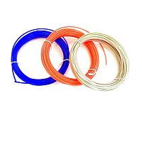 Материал для печати для 3D ручки  ABS 1.75 mm; пластик 200-230℃; набор из 3 цветов; цвет в ассортименте; общая длина  30м 