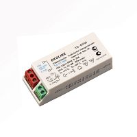 Трансформатор для люстры, DC 12V, 60W, вх: AC 220-250V, пластик, IP20, 75x32x20мм, ET190B
