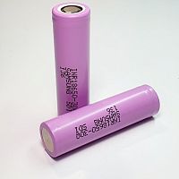 АККУМУЛЯТОР  18650 3,7V 3000mA (15A)  Высокотоковый   Li-Ion (18х65мм; без платы защиты)  INR18650-30Q  Samsung  Реальная емкость: 3000-3100 mAh 