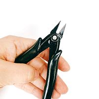 Бокорезы 130мм "угловые"  Кусачки для резки тонких проводов и проволоки; для снятия изоляции с проводов; 