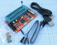 Программатор SP200SE для программир.м/контр.и 24хx 93xх EEPROM; програмир: м/сх памяти ATMEL/ST/SST/WINBOND; м/к ATMEL ч/з USB  (Win98/WinME/Win2000/W