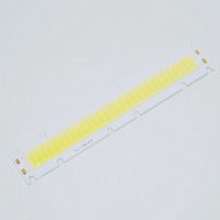 МАТРИЦА СВ/ДИОДНАЯ ЛИНЕЙНАЯ БЕЛЫЙ (COB) 30W Udc=30-34V I=900mA 6000K 90-100Lm*1W IP67; габар: 127ммх22мм; алюминиевая основа ( <LED> )