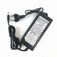 Блок питания импульсный, 12V,  6.0A, 72W, штекер: 5,5 х 2,5мм, вх: AC 220-250V, вх. разъем: евровилка, Встроенный сетевой шнур 1260