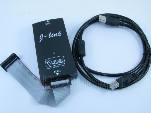 Программатор/ отладчик J-LINK V8 контроллеров ARM ( STM ) ( ARM USB-JTAG Emulator Jetlink ARM эмулятор ) для внутрисх.отладки и программир.систем на о