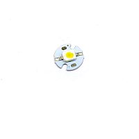 СВЕТОДИОД 1W БЕЛЫЙ (6000K) OSRAM 140Lm, 120°, 3,2-3,8V, 350mA на радиаторе d=16мм t экспл: -40...+80°C; t пайки: 260°C
