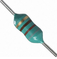 Дроссель Аксиальные выводы 0307 (3x7mm) 330мкГн/0,33mH 0,1A; 9,5 Om, 3.4MHz , высокочастотный , добротность 60Q (для общего применения) (EC24-331K)