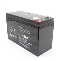 АККУМУЛЯТОР 12V  9Ah F2 ( клемма=6,3мм) ( габар: 150х64х93мм/ вес=2,74кг ) CASIL CA 1290 Для источников бесперебойного питания ( ИБПС ) ( свинцово-кис