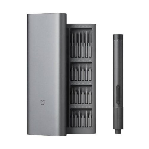 Отвертка  XIAOMI Mijia Electric Precision Screwdriver  (MJDDLSDOO3QW)(24 в 1)  с набором бит, (PH000, PH00, PH0, PH1, SL1.5, SL2.0, H0.7, H0.9, H1.5, 