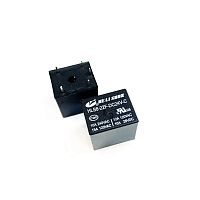 Реле э/м DC24V 10A 5pin, пайка (PCB), Контакты: 1 перекл.группа (1С) (10A/28VDC; 10A/240VAC) 19x16x19мм (HE LI SHUN HLS8-22F-DC24V-C)