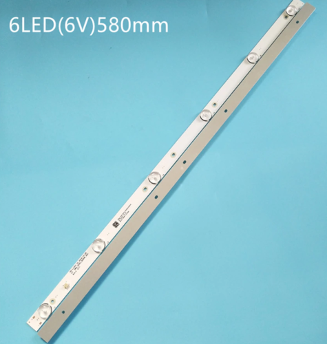 Светодиодная планка для подсветки ЖК панелей 32" 6V (6линз) MS-L1343 V2 (MS-L2202 V2)