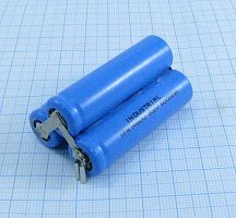 АККУМУЛЯТОР ( СБОРКА R06x3 ) 3.2V 1800mAh, ( 3шт.IFR14500)  LiFePO4  INDUSTRIAL  Для машинки для стрижки волос Moser 1871-0071 и 1871-0072 Chrom Style