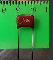 Конденсатор металлоплёночный К 0.033 mkF (33000 пф) 630V (Марк. 333K) CL21/CBB21/CBB22(К73-17) 10% 