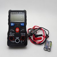 Мультиметр ZOTEK ZT-S2 АВТОМАТ разреш: 4000 отсчет Udc=4 В/40 В/400 В/600 В ±(0,5 + 3);/Uac= 4 В/40 В/400 В/600 В ±(1,0 + 3);/R=4KΩ ±(1,5 + 3);40KΩ/40
