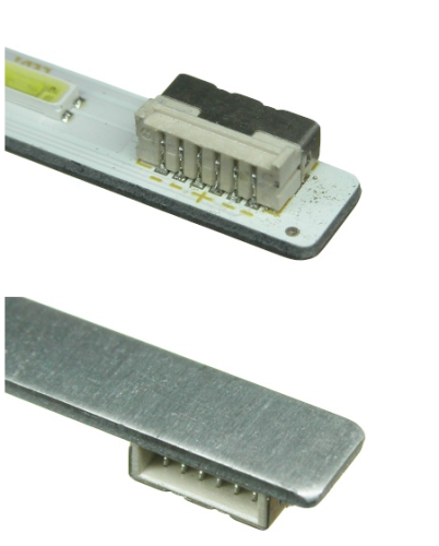 Светодиодная планка для подсветки ЖК панелей 27" 3V (72LED) SMA270A13_Rev1.0_72 (611 мм, 72 светодиода) фото 2 Светодиодная планка для подсветки ЖК панелей 27" 3V (72LED) SMA270A13_Rev1.0_72 (611 мм, 72 светодиода) фото 2