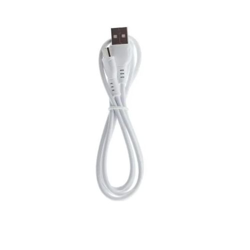 КАБЕЛЬ USB-AM / USB x Type-C (штекер) 1.0М; BOROFONE BX51  3.0А  Круглый; d=3.0мм; цв: Белый фото 2