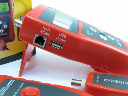 Кабельный ТЕСТЕР- трассоискатель многофункциональный NF-308 Обнаруж. любых типов проводников,измер. длины до места КЗ, и др фото 2 Кабельный ТЕСТЕР- трассоискатель многофункциональный NF-308 Обнаруж. любых типов проводников,измер. длины до места КЗ, и др фото 2