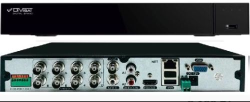 Видеорегистратор 4.0Mpix DVR-8712P "Divisat" (8кан.видео) попарное отключение каналов (AHD) Гибридный