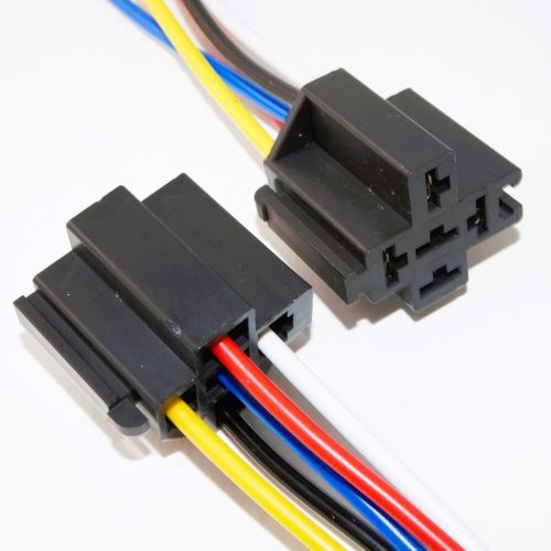 Колодка для реле: 5pin с проводами. Коммутируемый ток: 40A,  Для реле 4pin с видом контактов: 1C( 1 группа контактов); Подходит для реле <49096/49133/ фото 3