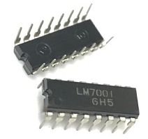 Микросхема LM7001 orig AM/FM-Tuning PLL-Frequ.-Synthesizer DIP16