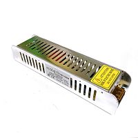 Блок питания для св/д техники, 24V, 4.2A, 100W, разъем под болт, Strait (узкий), 187x47x37мм, IP20, вх: AC 220-250V, вх. разъем: разъем под болт, мета